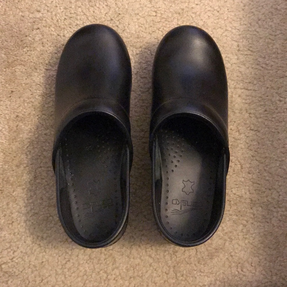 Dansko black clogs